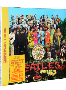 The Beatles 披头士乐队专辑 佩珀军士的孤独之心俱乐部乐队 CD