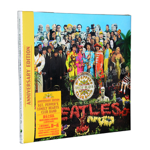 The Beatles 披头士乐队专辑 佩珀军士的孤独之心俱乐部乐队 CD