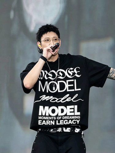 李大奔BENZO MODEL专辑上海演唱会同款短袖gali半袖T恤男女情侣潮