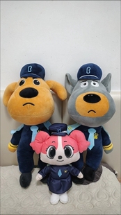 可爱拉布拉多警长狗狗小蝶毛绒玩偶儿童抱枕送男孩女孩生日礼物