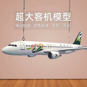 /【定制】空客a380320波音b737747南航大型飞机模型民航客机C919