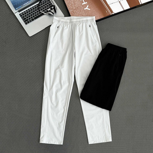 女士梭织运动长裤夏季新品