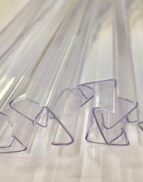 透明展柜吊顶软灯带校直器pvc