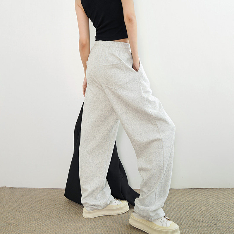 DCM美式复古高腰休闲裤卫裤