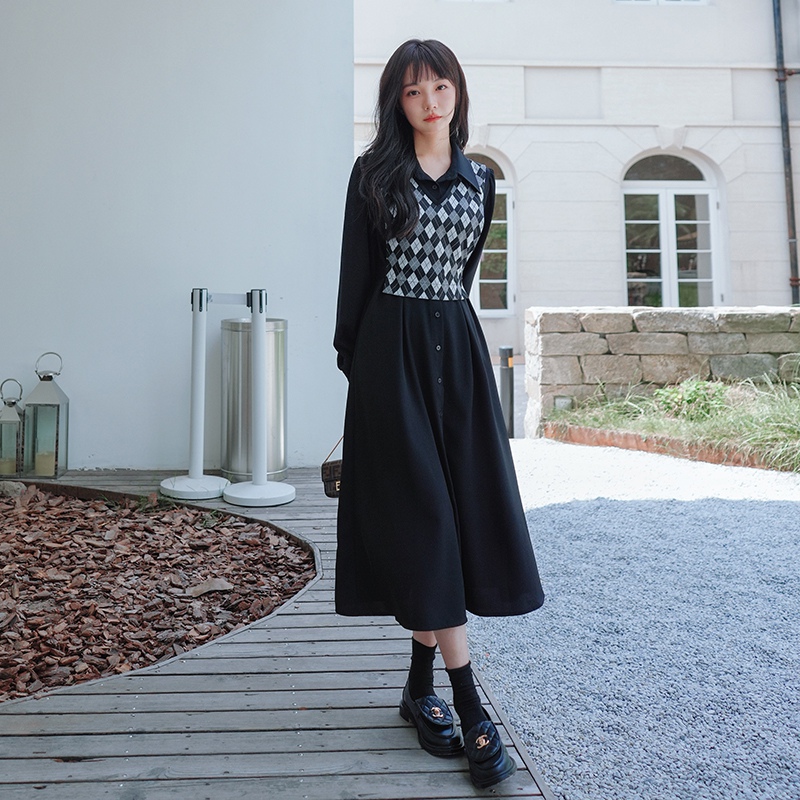 大货已出格子马甲假两件连衣裙F6663大货P120控价178,女装连衣裙,小麦子服饰 大货已出格子马甲假两件连衣裙F6663大货P120控价178,女装连衣裙,小麦子服饰