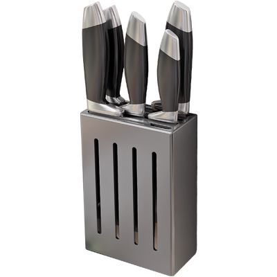 不锈钢刀架厨房置物架免打孔刀具收纳架刀菜刀架子家用刀座壁挂式