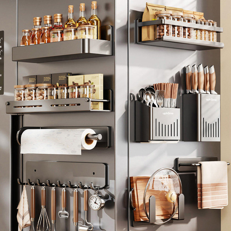 调味料锅盖菜板置物架厨房磁吸冰箱收纳筷子勺子磁铁配件套装家用,厨房/烹饪用具,厨房置物架/置物柜/角架,淘宝优惠券,粉丝福利购,淘宝优惠卷