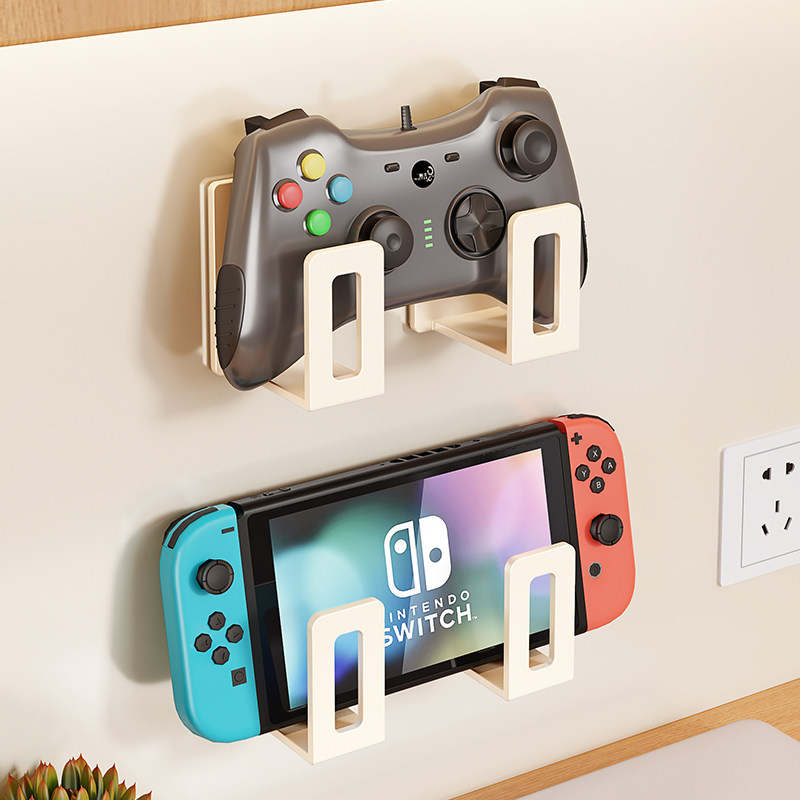 磁吸游戏手柄支架PS4PS5/xbox展示架电竞房墙上switch收纳架壁挂