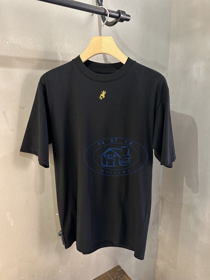 homme蜥蜴logo短袖圆领百搭t恤 23秋冬男装