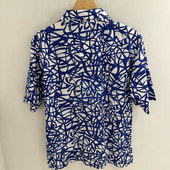 agnes 衬衫 香港专柜代购 时尚 印花百搭翻领短袖 25春夏男款