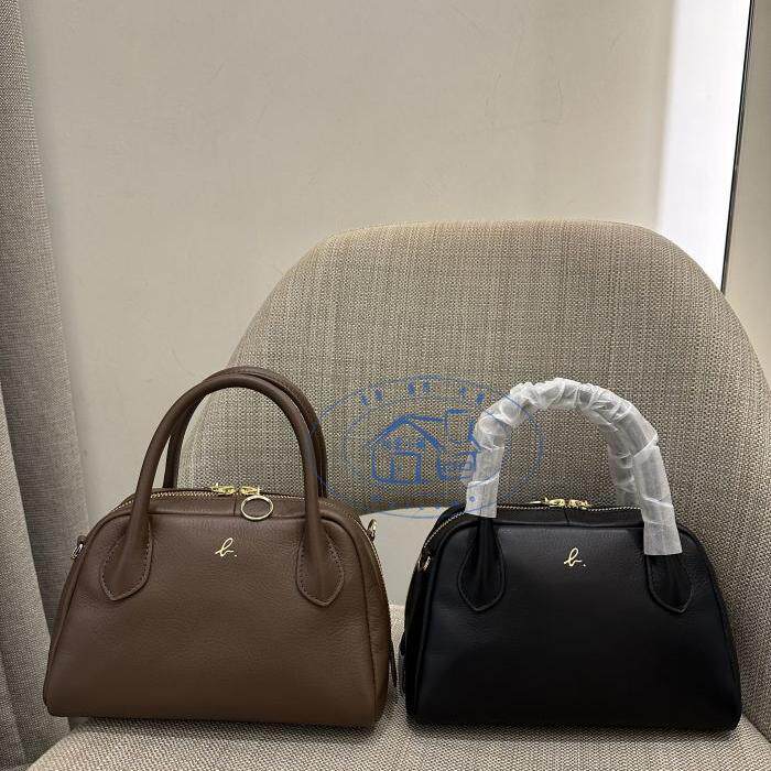 香港专柜代购荔枝纹真皮手提单肩