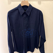 b.sport 時尚單排按扣百搭長袖 衬衫 香港专柜代購agnes 25春夏男款