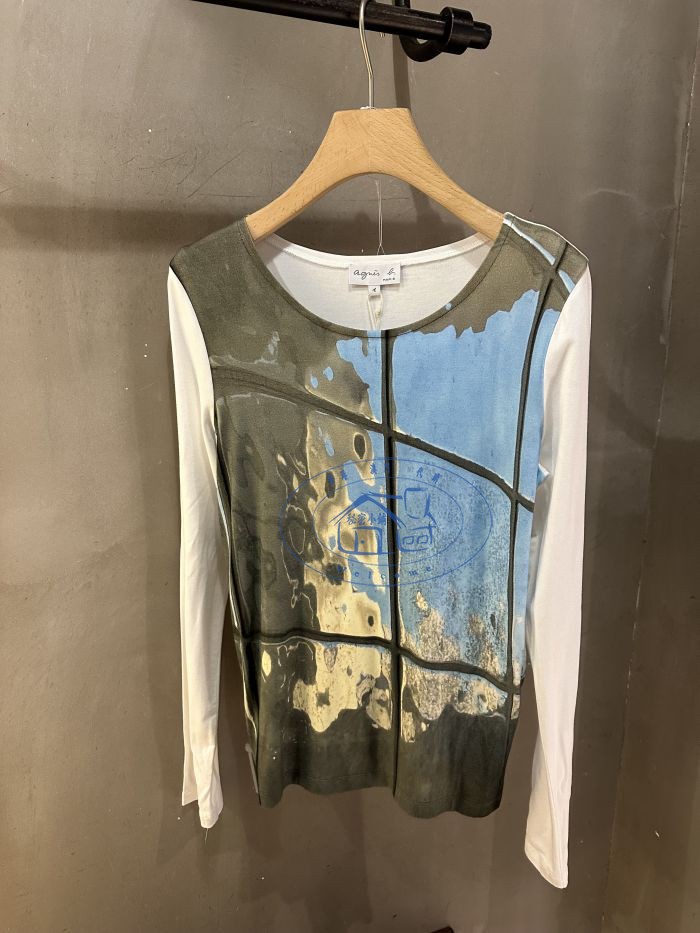 24春夏香港專櫃代購圓領百搭