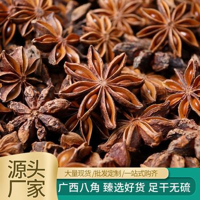 广西大红八角500g大料无硫大茴香农家散装干货精选香辛料调料大全