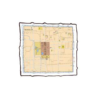 地图上的北京城·金中都 中国地图出版社 中国地图出版社 著 中国通史  KC