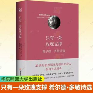 只有一朵玫瑰支撑：希尔德·多敏诗选 20世纪影响深远的德语女诗人 国内首次译介 华东师范大学出版社 G