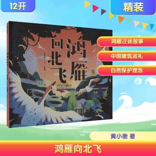 鸿雁向北飞 中信出版社 黄小衡 著 汪骏瑶 绘 绘本/图画书/少儿动漫书 KC