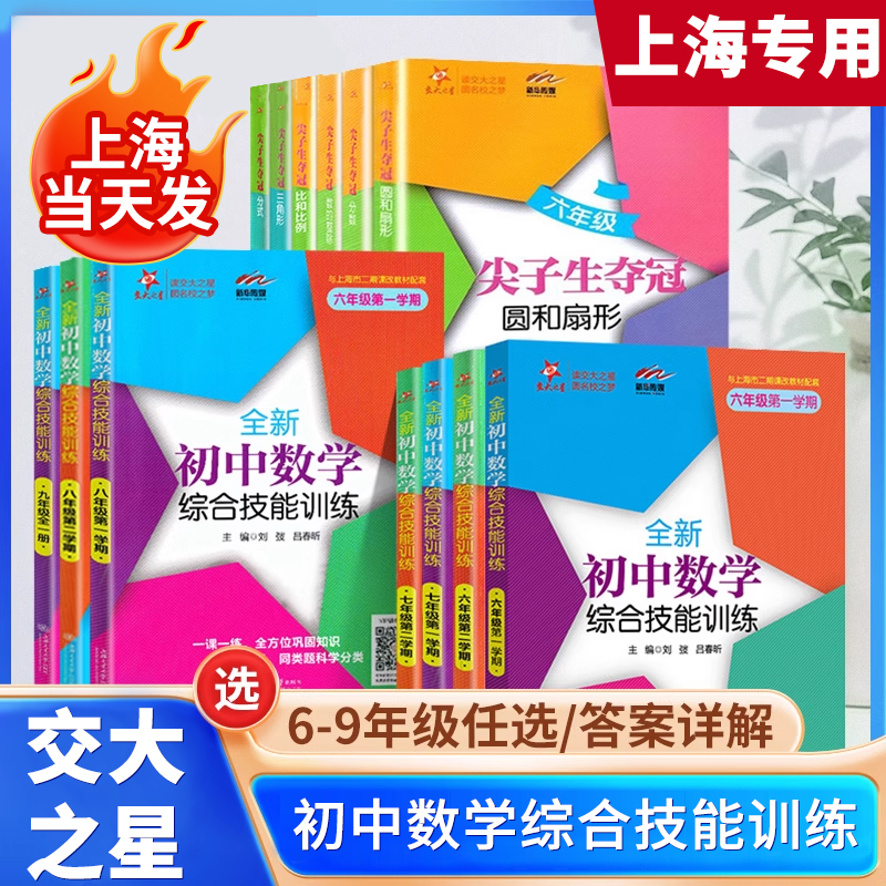 交大之星全新初中数学综合技能