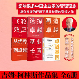 【吉姆·柯林斯作品集全6册】从优秀到卓越+基业长青+选择卓越+再造卓越+卓越基因+飞轮效应 追求卓越系列企业管理商业经典阅读K