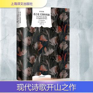 恶之花 巴黎的忧郁 上海译文出版社 (法)夏尔·皮埃尔·波德莱尔 著 钱春绮 译QG
