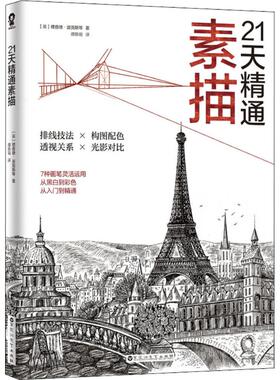 21天精通素描 百花洲文艺出版社 (英)理查德·波克斯(Richard Box) 等 著；谭斯萌 译 绘画（新）  KC