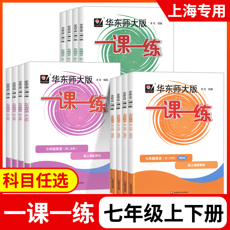 2025华师大一课一练七年级上下册