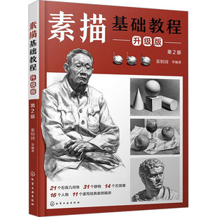 素描基础教程 升级版 第2版 化学工业出版社 张恒国 等 编 KC
