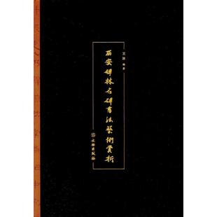 西安碑林名碑书法艺术赏析 文物出版社 王冰 著 书法/篆刻/字帖书籍 KC
