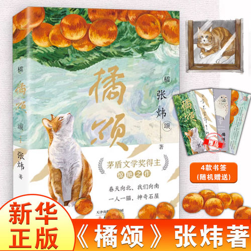 橘颂 茅盾文学奖得主张炜著 讲述一个奔赴自然与春天的故事 一个神奇迷人的探险故事儿童文学阅读书籍青少年成长励志读物新华正版K