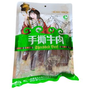 阿坝九寨沟特产松潘县九缘手撕牛肉干248g若尔盖藏家美食旅游特产