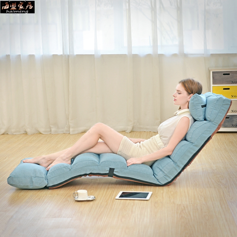 可折叠沙发床阳台飘窗午休躺椅