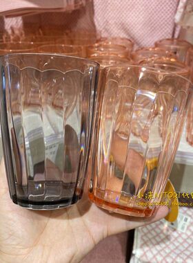 nitori尼达利新品透明彩色漱口杯