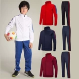 Футбольный спортивный костюм, футбольная форма для тренировок, демисезонный костюм мальчика цветочника, лонгслив для школьников, штаны