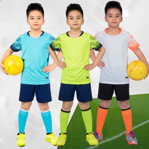 Футбольная форма, комплект, детский летний спортивный костюм для тренировок, делается под заказ