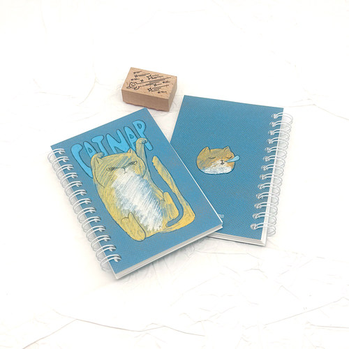 猫的N次方手帐离型本80p铁圈