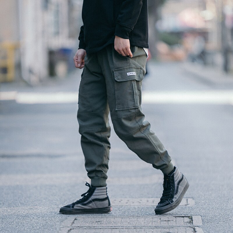 BDCT 2020 spring clothes new pattern Retro Overalls Multiple pockets Easy leisure time Chaopai trousers Ankle banded pantsin the Men's clothing, Casual pants  category - from Buy2taobao.com to provide professional Taobao agent buy service