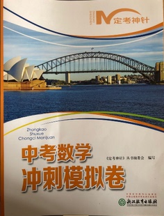 正版代购 2019定考神针 中考数学 冲刺模拟卷 含参考答案 浙江教育出版社 初中中学中考模拟试卷 数学