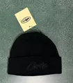 Black + Black Embroidered Cold Hat