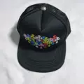 Ch Black Colorful Hat