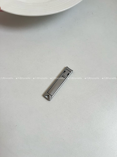 超薄mini指甲钳！不锈钢指甲剪推拉式便携折叠指甲刀