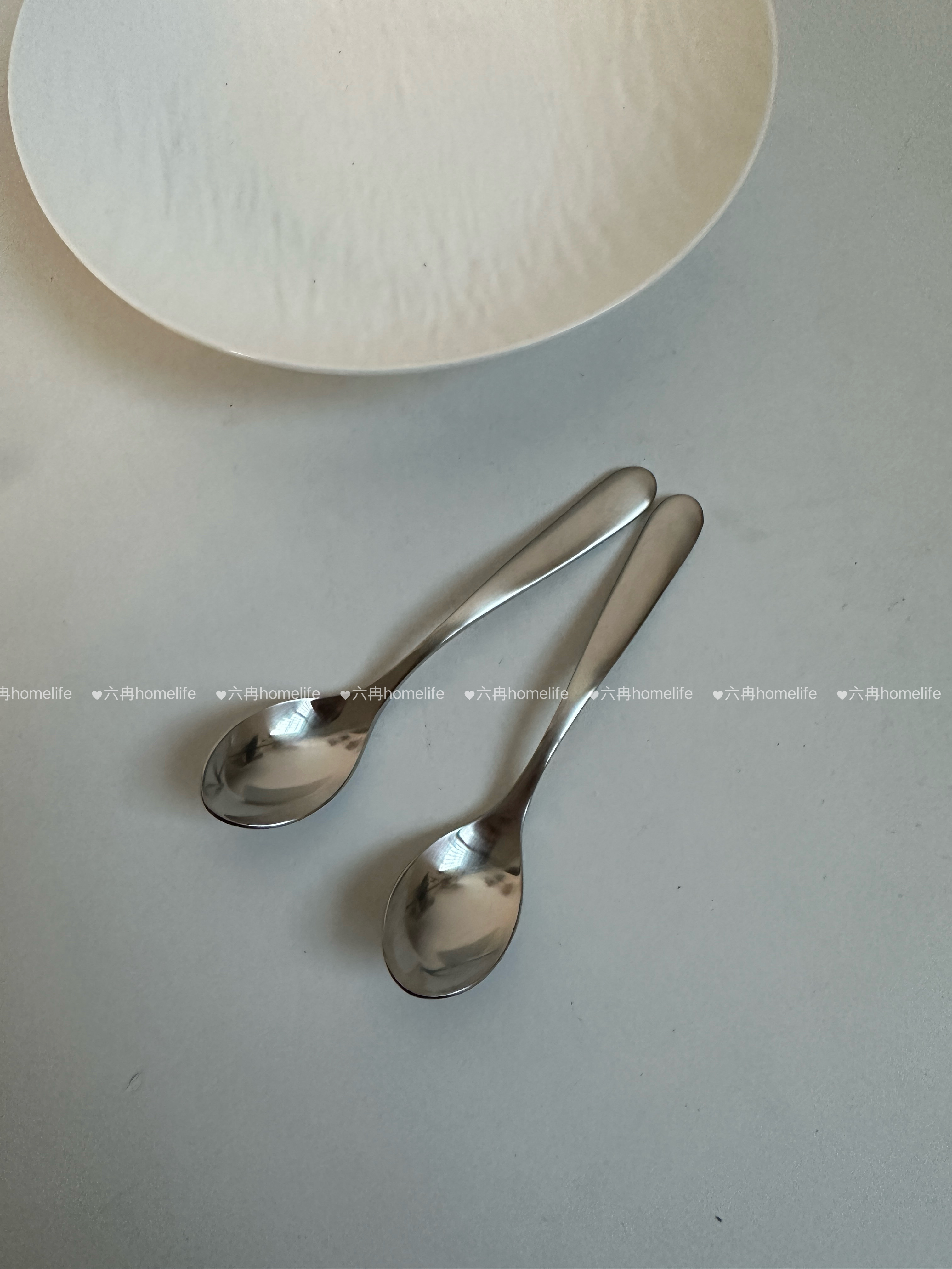 VE订单！出口18/10不锈钢甜品勺酸奶勺小勺子咖啡勺小调羹搅拌勺