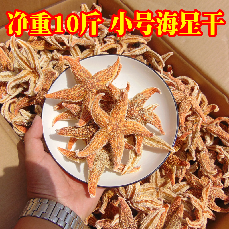10斤小号海星干海鲜干货