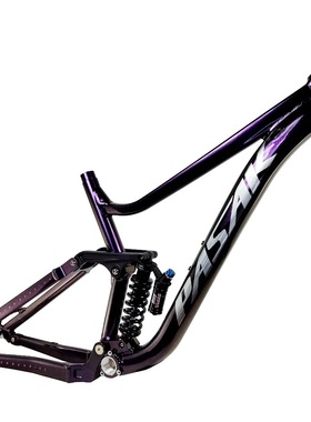 新款PASAK软尾车架山地自行车AM避震车架27.5寸29寸通用高强度