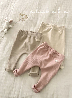 valu舒适打底裤！筱筱QZ~韩国童装代购26春款婴幼儿小童百搭长裤