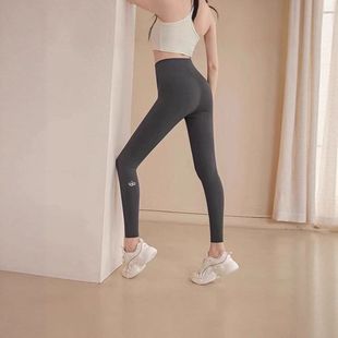 无女300外穿a高腰线o柜价收腹裸感 提臀 瑜伽裤 尴尬显瘦打底裤