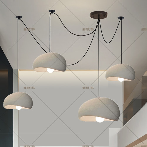 聚苯烯材质灯罩艺术移位公寓灯