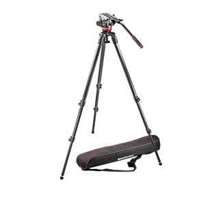 曼富图 MVK502C-1 502A液压云台+535碳纤维三脚架套装