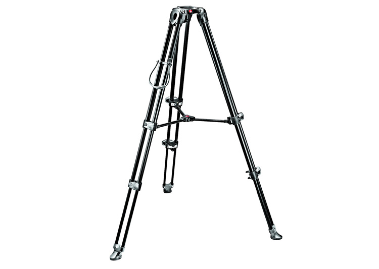 曼富图 Manfrotto MVT502AM 专业摄像中置双管三脚架