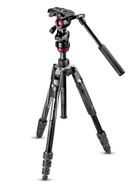 曼富图 Befree Live摄影摄像MVKBFR-LIVE单反相机三脚架液压云台