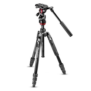 曼富图 Befree Live摄影摄像MVKBFR-LIVE单反相机三脚架液压云台